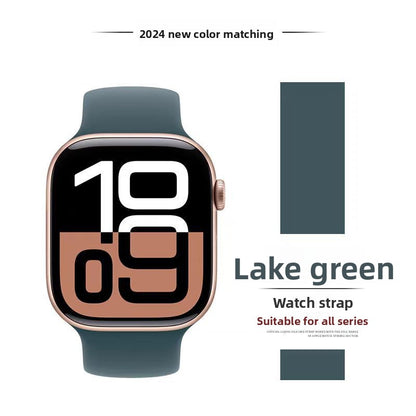 Classic silicone watch strap