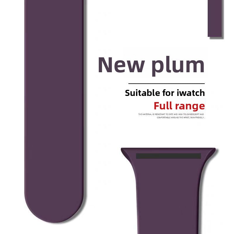 Classic silicone watch strap