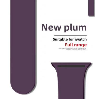 Classic silicone watch strap