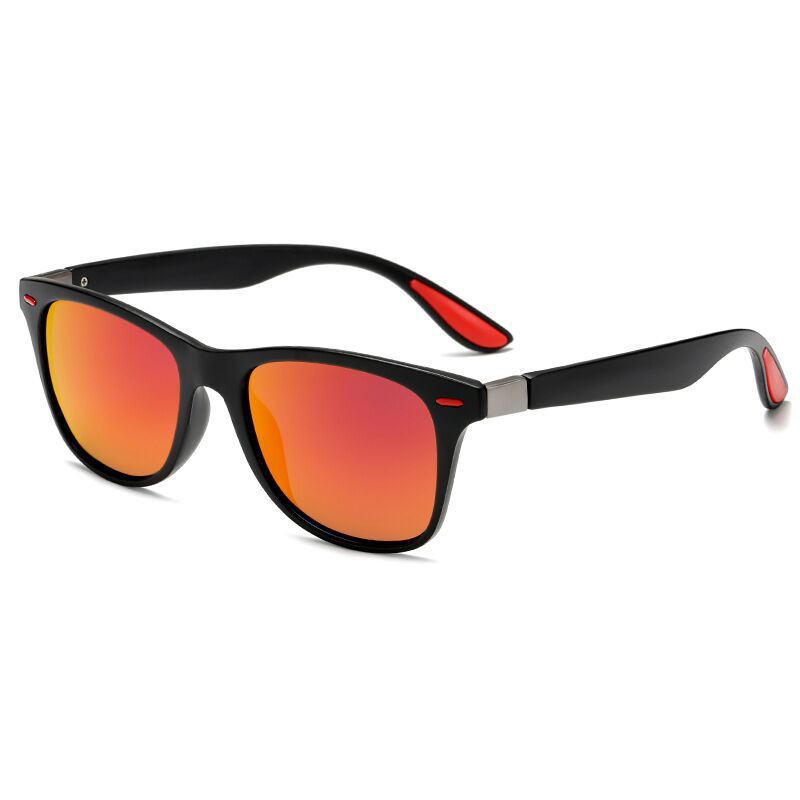 Classic Square Frame Sunglasses UV400 Protection