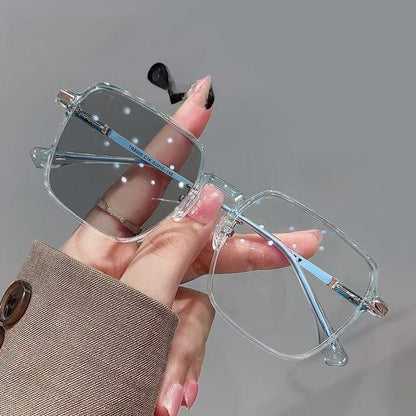Classic Square Photochromic UV Protection Glasses