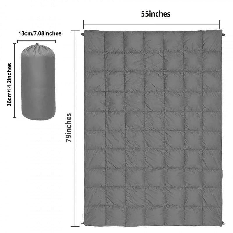 Classic Square Travel Blanket Waterproof Warm Multi-purpose