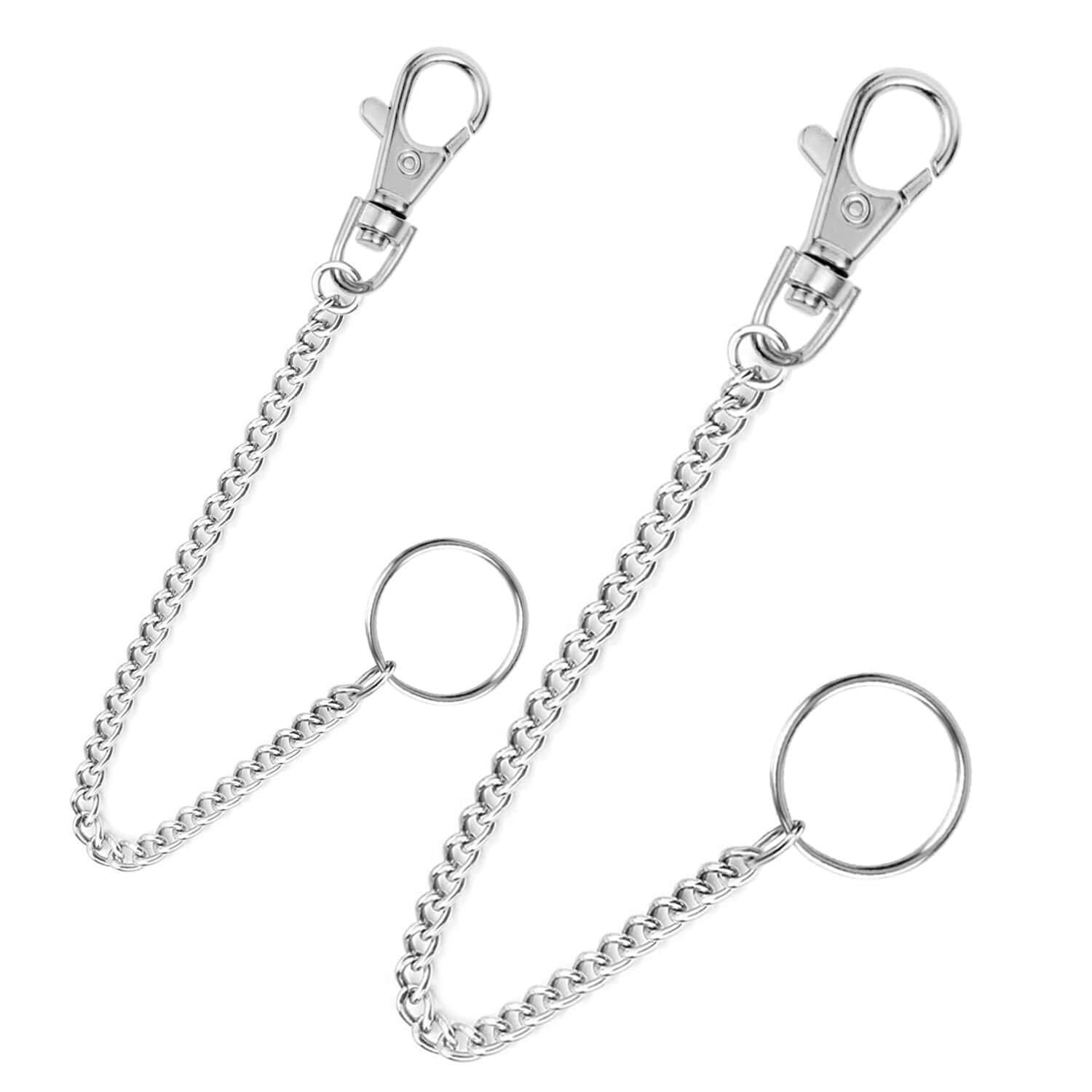 Classic Stainless Steel Key Chain Fashion Accessory