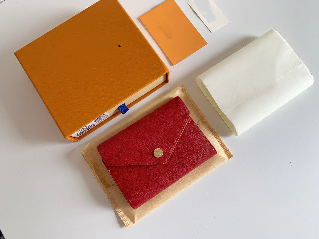 Classic Tri-fold Womens Leather Wallet
