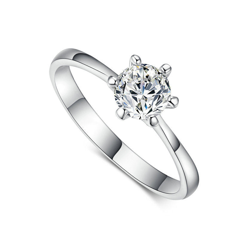Classic Zircon Women's Ring