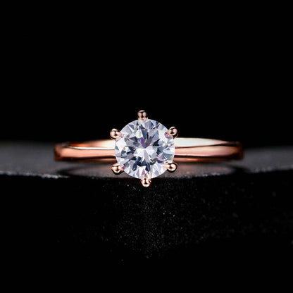Classic Zircon Women's Ring