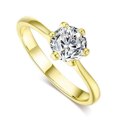Classic Zircon Women's Ring