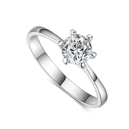 Classic Zircon Women's Ring