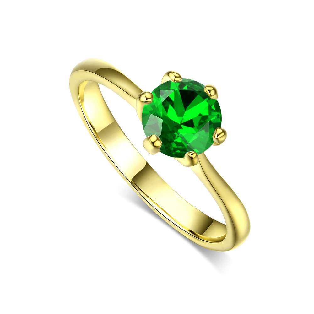 Classic Zircon Women's Ring