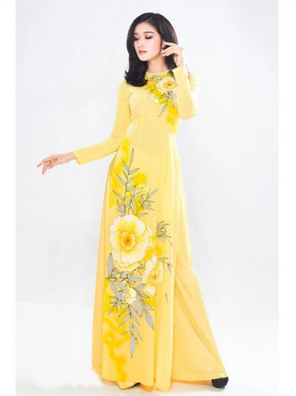 Classical Chinese-style dress and skirt set