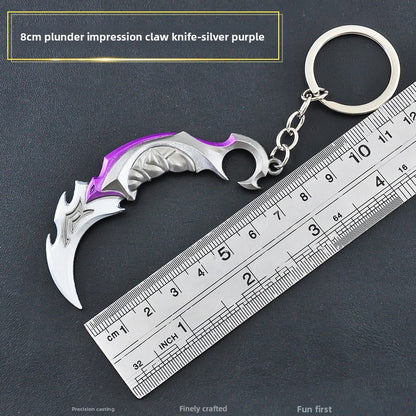 Claw Knife Keychain