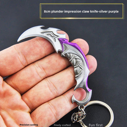 Claw Knife Keychain