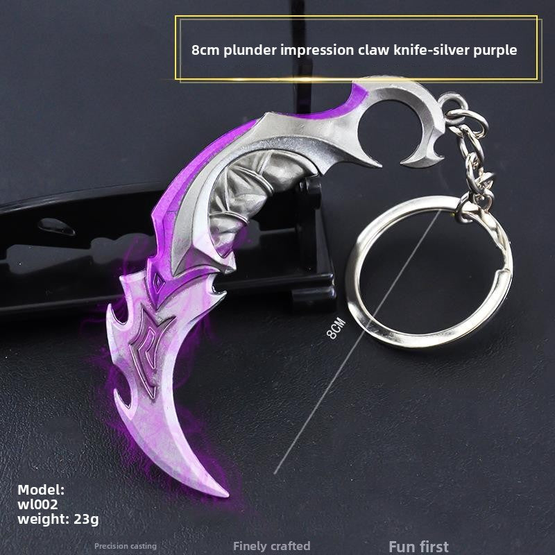 Claw Knife Keychain