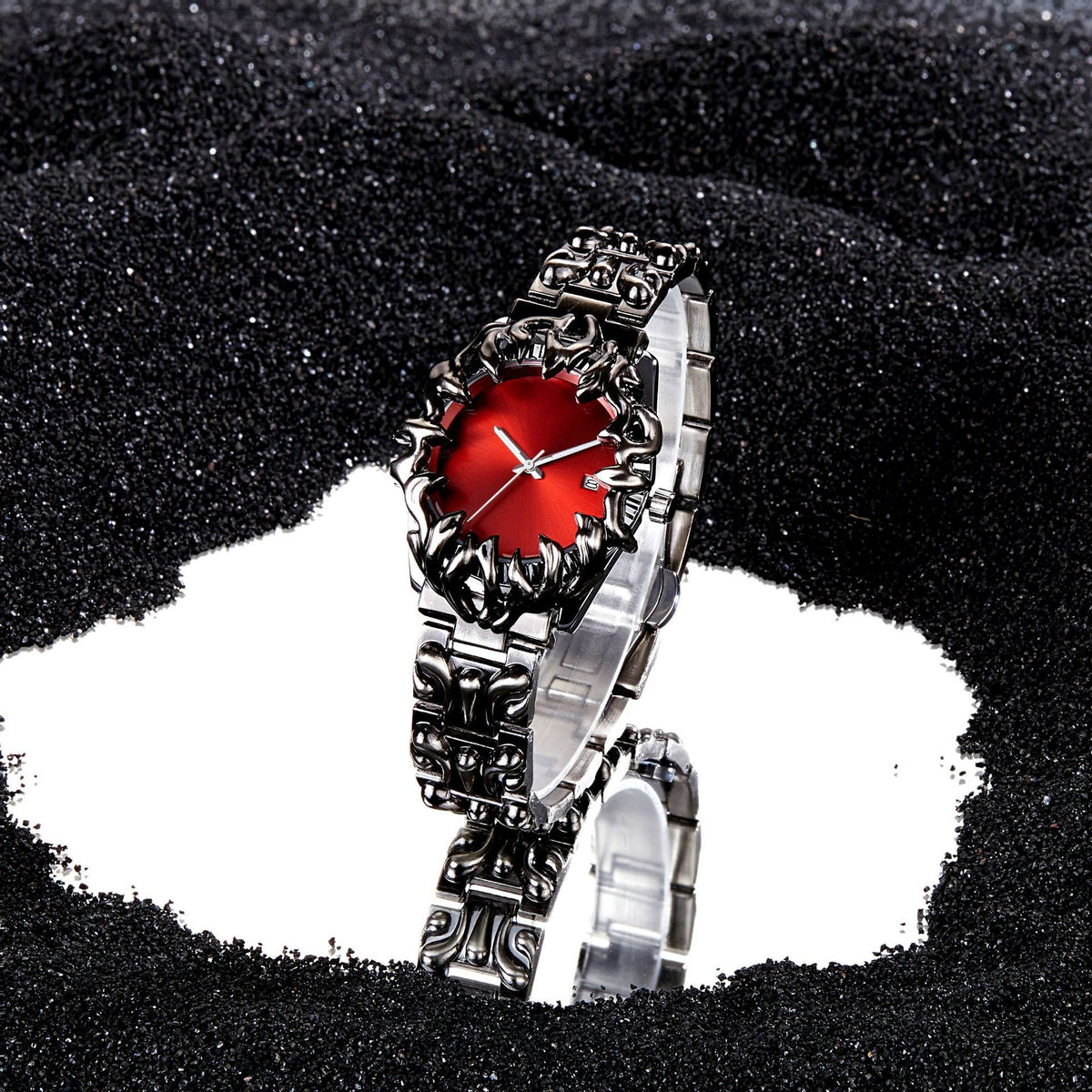 Claw Shape Alabaster Quartz Watch