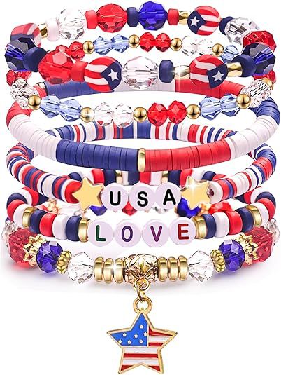 Clay Bracelets Set