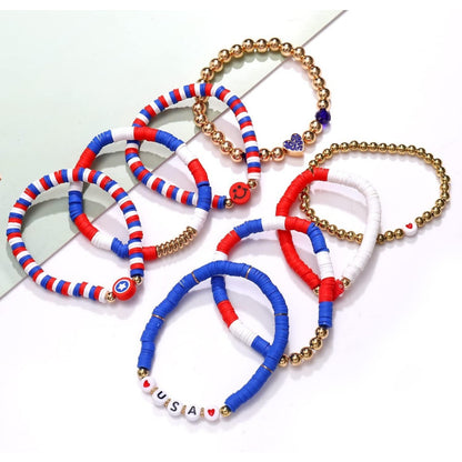 Clay Bracelets Set
