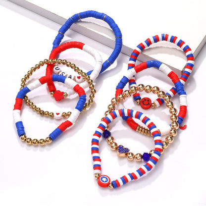 Clay Bracelets Set