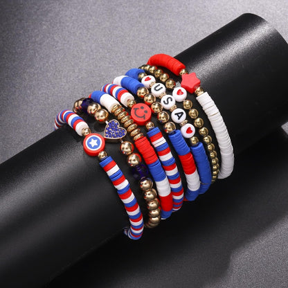 Clay Bracelets Set