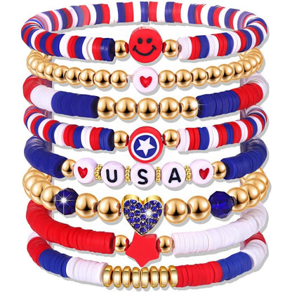 Clay Bracelets Set