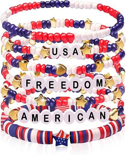 Clay Bracelets Set