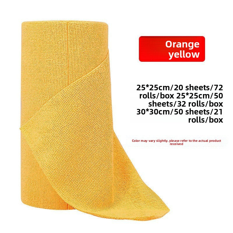Cleaning cloth roll