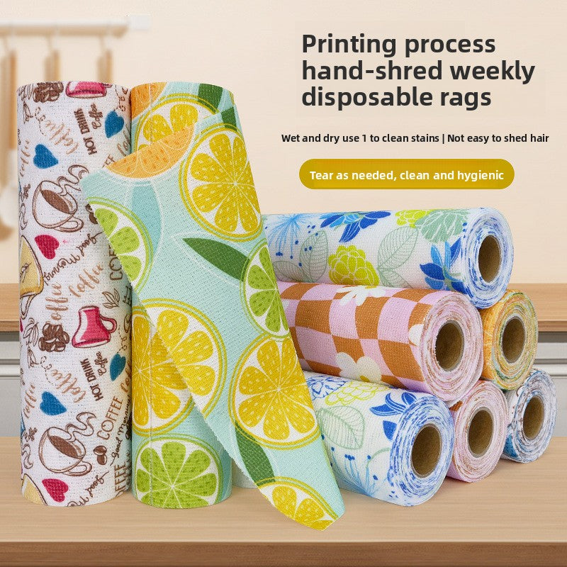 Cleaning cloth roll