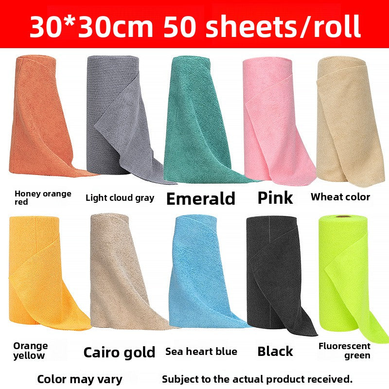 Cleaning cloth roll