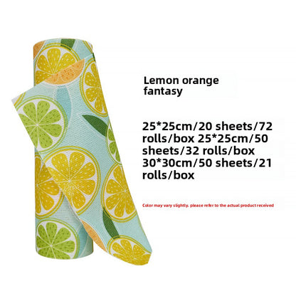 Cleaning cloth roll