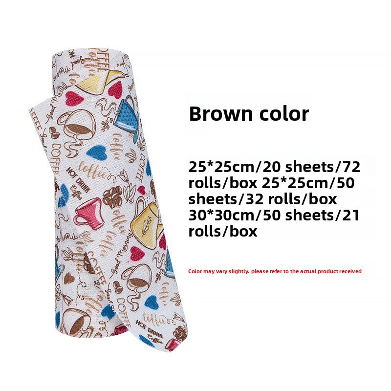 Cleaning cloth roll