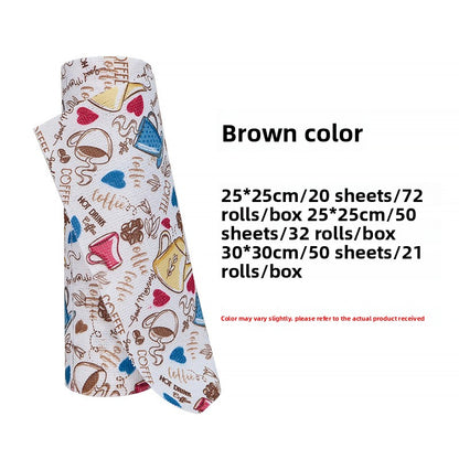 Cleaning cloth roll