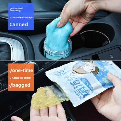 Cleaning gel putty
