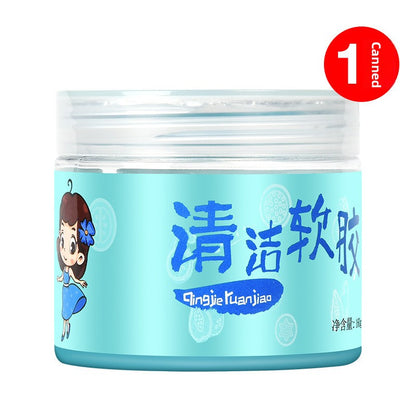 Cleaning gel putty