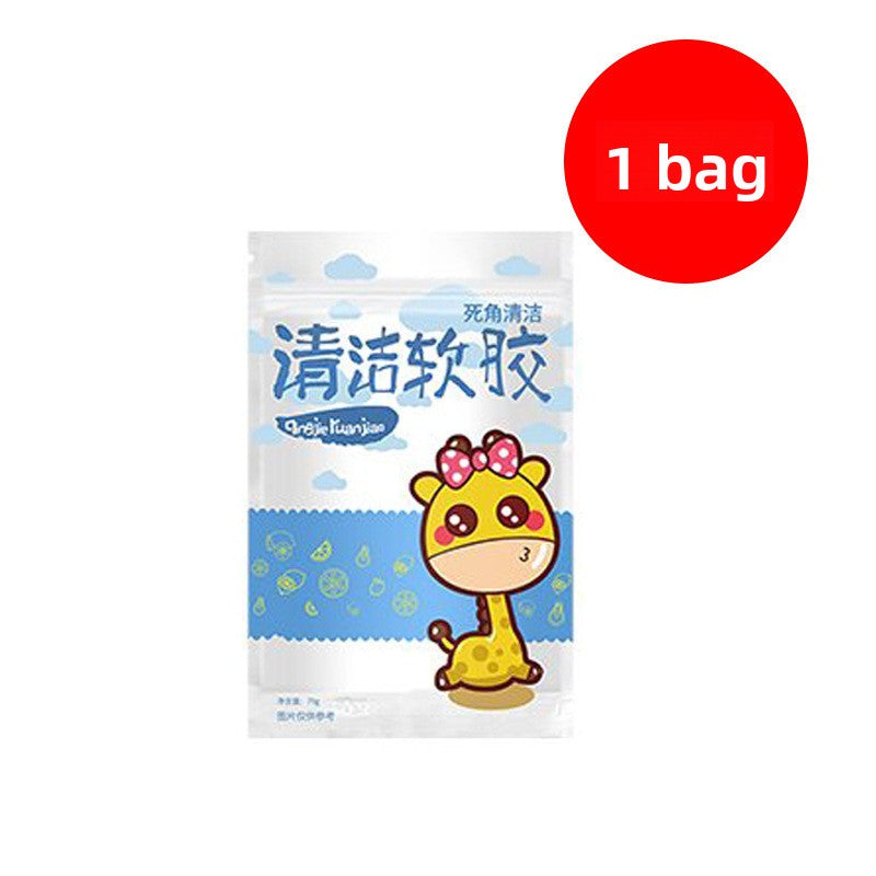 Cleaning gel putty