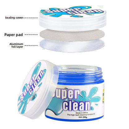 Cleaning putty gel