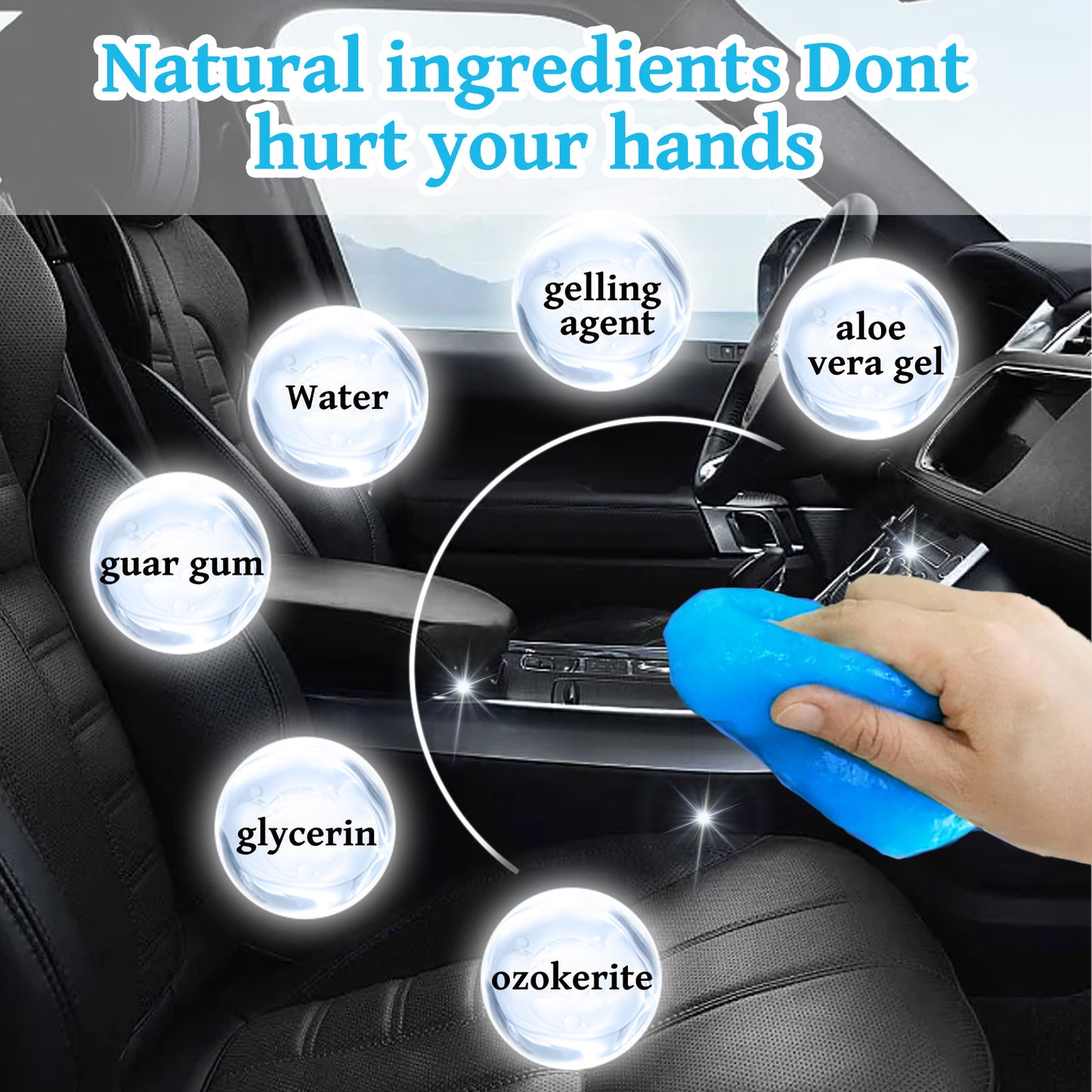 Cleaning Putty Glue