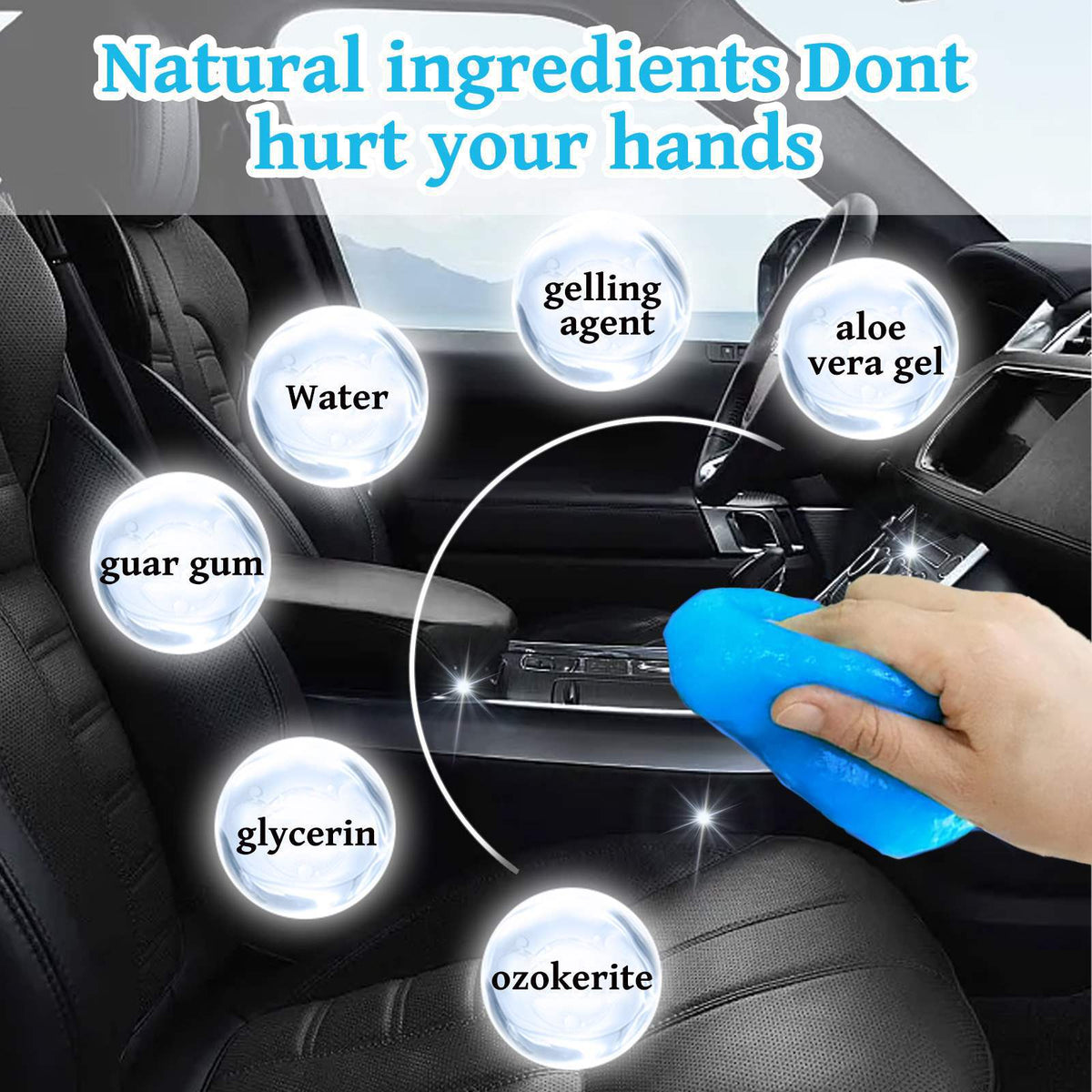 Cleaning Putty Glue