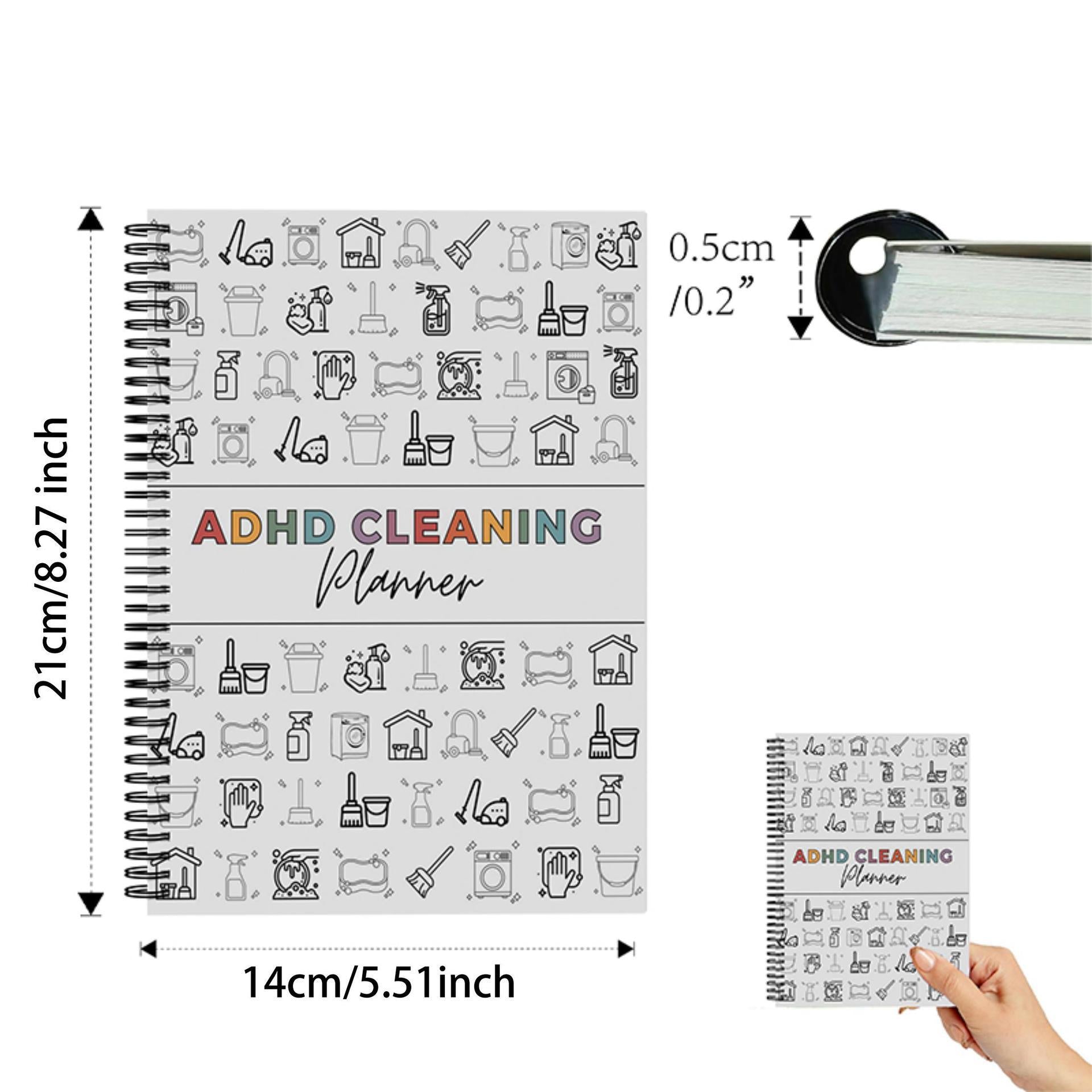 Cleaning Schedule Book