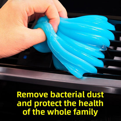 cleaning soft glue