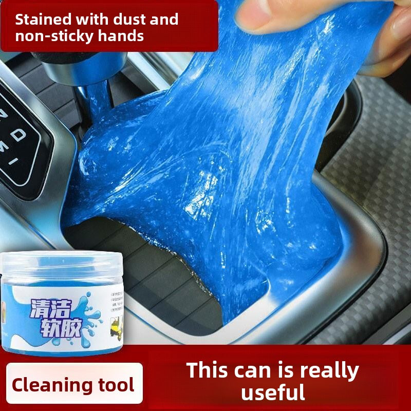 Cleaning soft rubber car