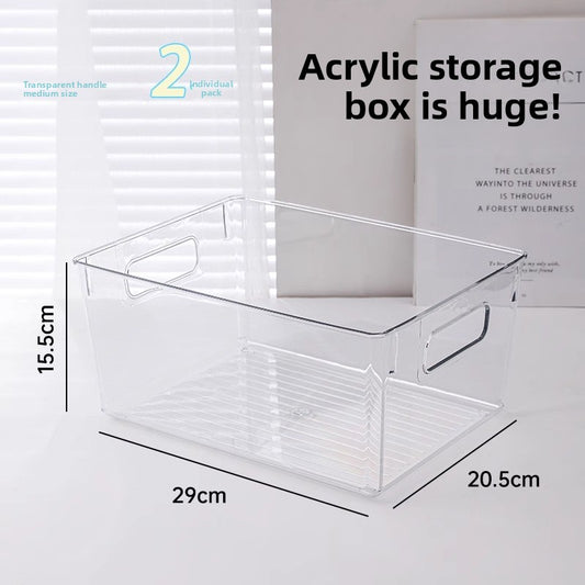 clear storage box