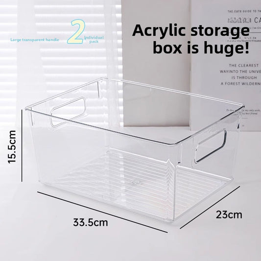 clear storage box