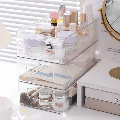 clear storage box