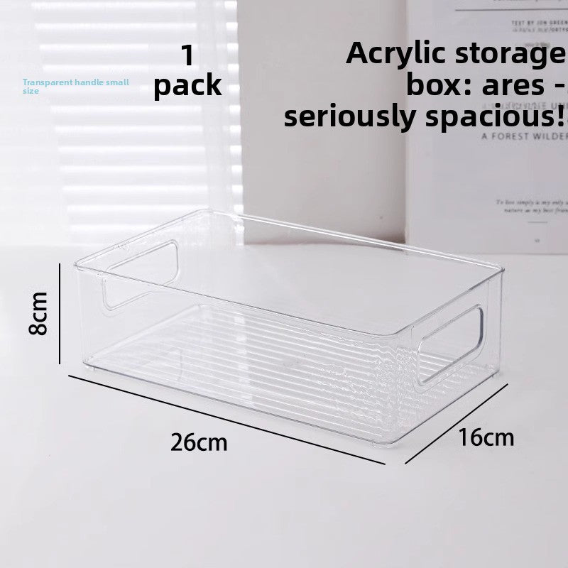 clear storage box