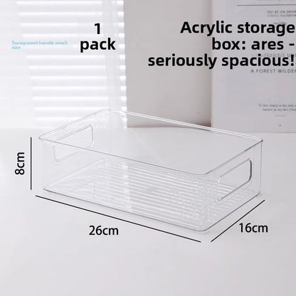 clear storage box