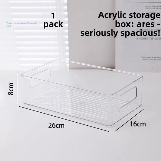 clear storage box