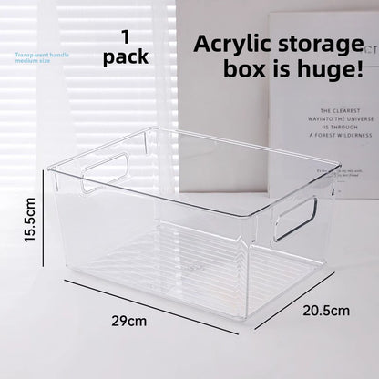 clear storage box
