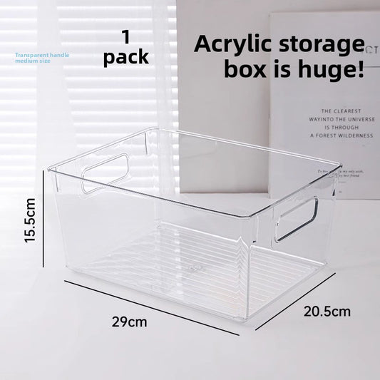clear storage box