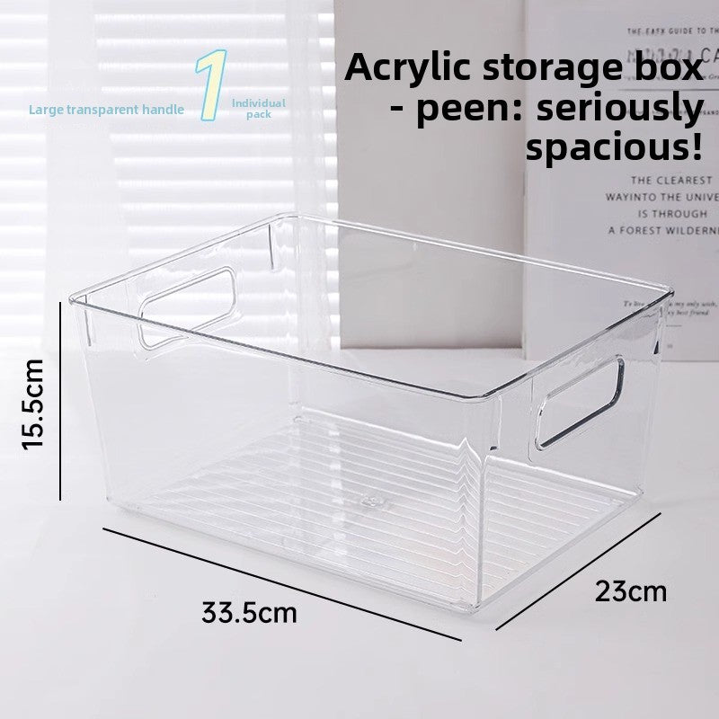 clear storage box