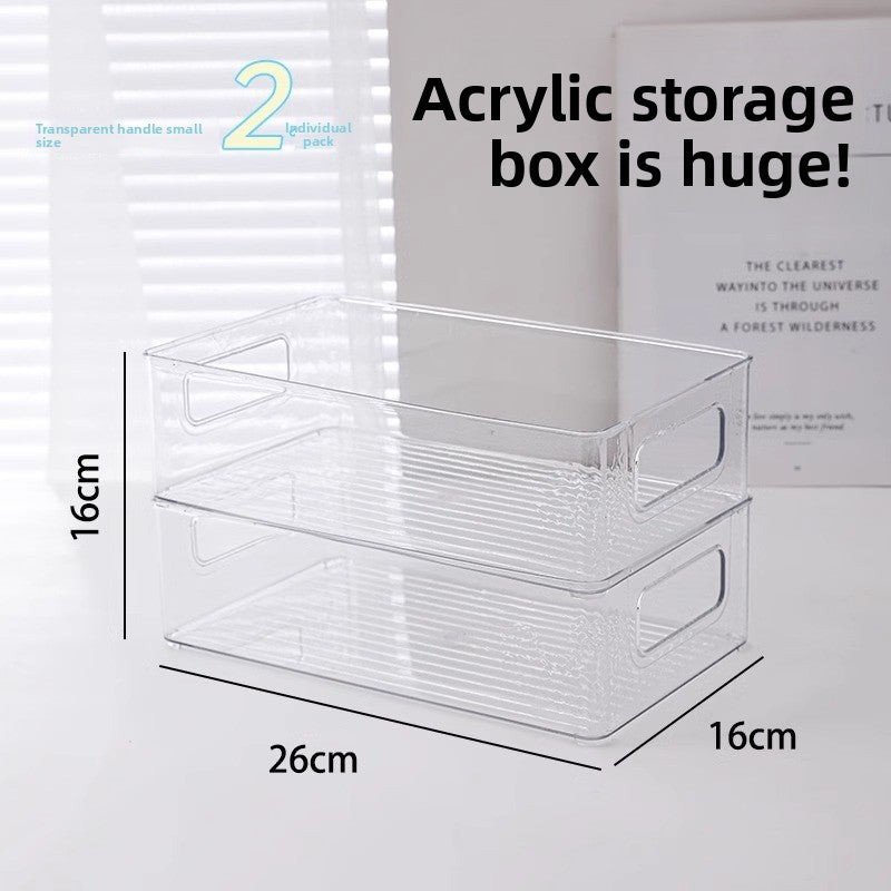 clear storage box