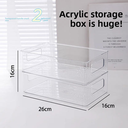 clear storage box